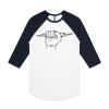 AS Colour - 3/4 Raglan Baseball Sleeve Tee Thumbnail
