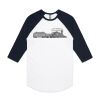 AS Colour - 3/4 Raglan Baseball Sleeve Tee Thumbnail