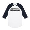 AS Colour - 3/4 Raglan Baseball Sleeve Tee Thumbnail