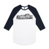 AS Colour - 3/4 Raglan Baseball Sleeve Tee Thumbnail