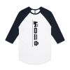 AS Colour - 3/4 Raglan Baseball Sleeve Tee Thumbnail