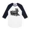 AS Colour - 3/4 Raglan Baseball Sleeve Tee Thumbnail