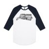 AS Colour - 3/4 Raglan Baseball Sleeve Tee Thumbnail