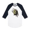 AS Colour - 3/4 Raglan Baseball Sleeve Tee Thumbnail
