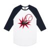 AS Colour - 3/4 Raglan Baseball Sleeve Tee Thumbnail