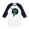 AS Colour - 3/4 Raglan Baseball Sleeve Tee Thumbnail