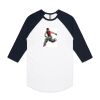 AS Colour - 3/4 Raglan Baseball Sleeve Tee Thumbnail