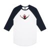 AS Colour - 3/4 Raglan Baseball Sleeve Tee Thumbnail