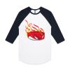 AS Colour - 3/4 Raglan Baseball Sleeve Tee Thumbnail
