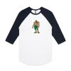 AS Colour - 3/4 Raglan Baseball Sleeve Tee Thumbnail