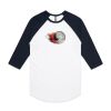 AS Colour - 3/4 Raglan Baseball Sleeve Tee Thumbnail