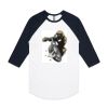 AS Colour - 3/4 Raglan Baseball Sleeve Tee Thumbnail