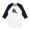 AS Colour - 3/4 Raglan Baseball Sleeve Tee Thumbnail