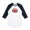 AS Colour - 3/4 Raglan Baseball Sleeve Tee Thumbnail