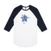 AS Colour - 3/4 Raglan Baseball Sleeve Tee Thumbnail