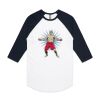 AS Colour - 3/4 Raglan Baseball Sleeve Tee Thumbnail