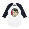 AS Colour - 3/4 Raglan Baseball Sleeve Tee Thumbnail