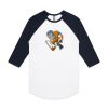 AS Colour - 3/4 Raglan Baseball Sleeve Tee Thumbnail