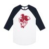 AS Colour - 3/4 Raglan Baseball Sleeve Tee Thumbnail