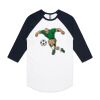 AS Colour - 3/4 Raglan Baseball Sleeve Tee Thumbnail