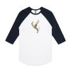 AS Colour - 3/4 Raglan Baseball Sleeve Tee Thumbnail