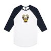 AS Colour - 3/4 Raglan Baseball Sleeve Tee Thumbnail