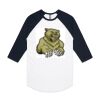 AS Colour - 3/4 Raglan Baseball Sleeve Tee Thumbnail