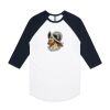 AS Colour - 3/4 Raglan Baseball Sleeve Tee Thumbnail
