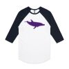 AS Colour - 3/4 Raglan Baseball Sleeve Tee Thumbnail