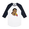 AS Colour - 3/4 Raglan Baseball Sleeve Tee Thumbnail