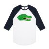 AS Colour - 3/4 Raglan Baseball Sleeve Tee Thumbnail