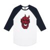 AS Colour - 3/4 Raglan Baseball Sleeve Tee Thumbnail
