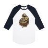 AS Colour - 3/4 Raglan Baseball Sleeve Tee Thumbnail