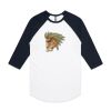 AS Colour - 3/4 Raglan Baseball Sleeve Tee Thumbnail