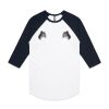 AS Colour - 3/4 Raglan Baseball Sleeve Tee Thumbnail