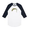 AS Colour - 3/4 Raglan Baseball Sleeve Tee Thumbnail