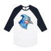 AS Colour - 3/4 Raglan Baseball Sleeve Tee Thumbnail