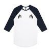 AS Colour - 3/4 Raglan Baseball Sleeve Tee Thumbnail