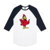 AS Colour - 3/4 Raglan Baseball Sleeve Tee Thumbnail