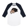 AS Colour - 3/4 Raglan Baseball Sleeve Tee Thumbnail