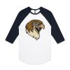 AS Colour - 3/4 Raglan Baseball Sleeve Tee Thumbnail