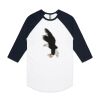 AS Colour - 3/4 Raglan Baseball Sleeve Tee Thumbnail