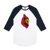 AS Colour - 3/4 Raglan Baseball Sleeve Tee Thumbnail