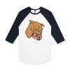 AS Colour - 3/4 Raglan Baseball Sleeve Tee Thumbnail