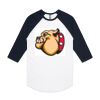 AS Colour - 3/4 Raglan Baseball Sleeve Tee Thumbnail