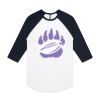 AS Colour - 3/4 Raglan Baseball Sleeve Tee Thumbnail