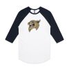 AS Colour - 3/4 Raglan Baseball Sleeve Tee Thumbnail