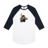 AS Colour - 3/4 Raglan Baseball Sleeve Tee Thumbnail