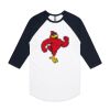 AS Colour - 3/4 Raglan Baseball Sleeve Tee Thumbnail