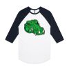 AS Colour - 3/4 Raglan Baseball Sleeve Tee Thumbnail